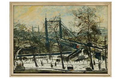 Lot 254 - AFTER CAREL WEIGHT Albert Bridge Series one,...