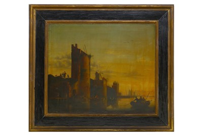 Lot 147 - STYLE OF JACOB DE HEUSH  A view of Utrecht Oil...