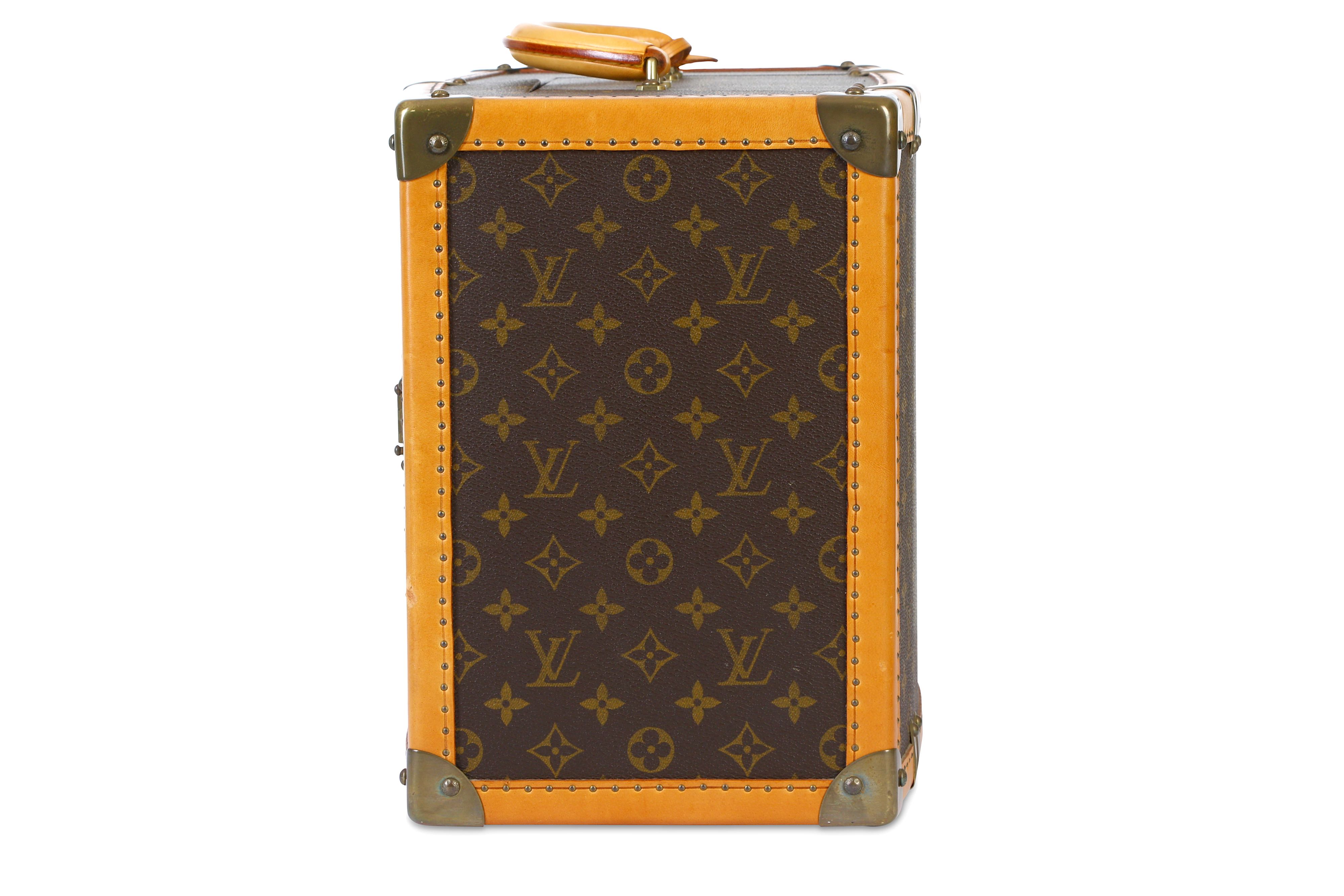 Louis Vuitton Monogram Sharon Stone x Amfar Vanity Case at the