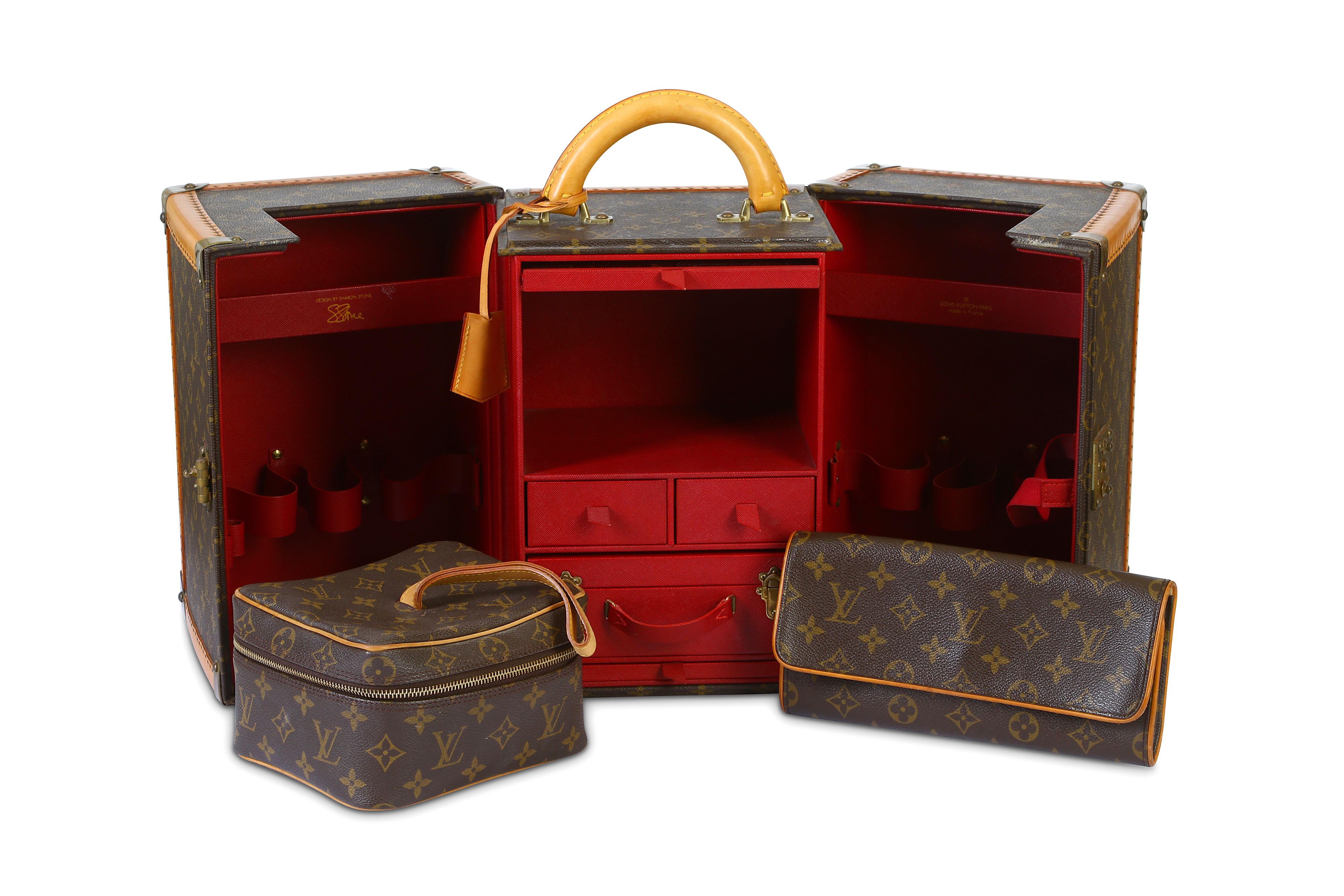 Louis Vuitton Trunk: Vanity Case designed by Sharon Stone for amfAR  Foundation 