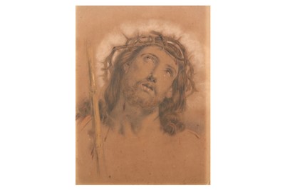 Lot 97 - ARY SCHEFFER (DUTCH 1795-1858) Ecce Homo...