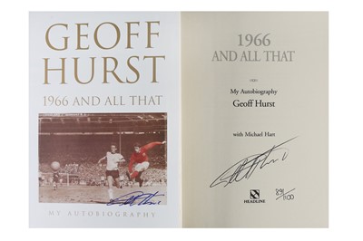 Lot 421 - Hurst (Geoff) 1966 and All That. My...