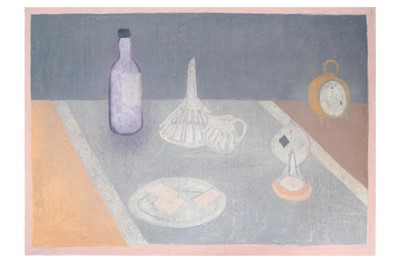 Lot 104 - BERNARD MYERS (1925-2007) Still life with...