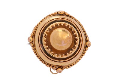 Lot 508 - A late 19th century brooch, circa 1870 The...