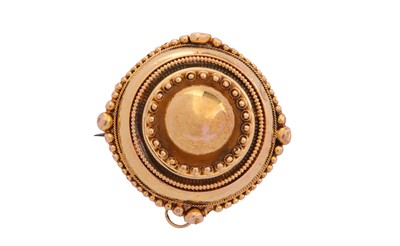 Lot 508 - A late 19th century brooch, circa 1870 The...