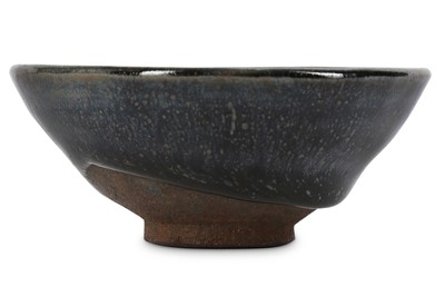 Lot 951 - A SMALL CHINESE BLACK OIL-GLAZED BOWL. Song...