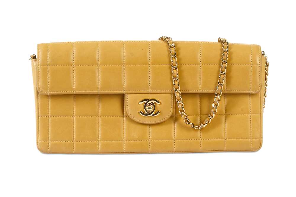Sold at Auction: CHANEL, AN EAST-WEST CHOCOLATE BAR BAG
