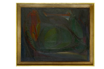 Lot 74 - LEROY (1952) Abstract composition Oil on...