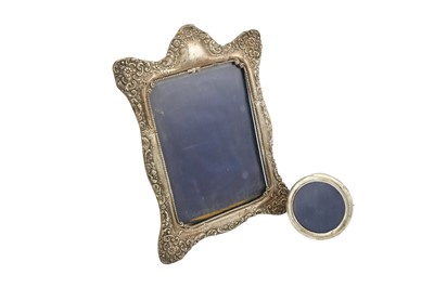 Lot 704 - An Edwardian sterling silver photograph frame,...