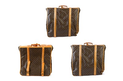 Lot 129 - Three Louis Vuitton Suit Carriers, 1990s,...