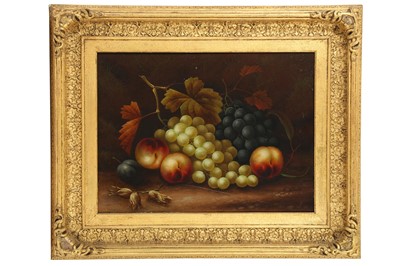 Lot 168 - EDWIN STEELE (1803-1871) Still life of fruit ...