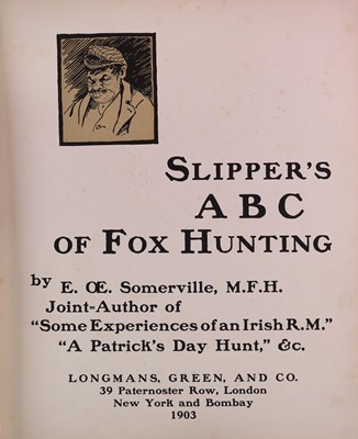 Lot 591 - Somerville (E. OE) Slipper’s ABC of Fox...