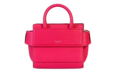 Lot 22 - Givenchy Fuchsia Mini Horizon Bag, grained...