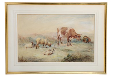 Lot 160 - WILLIAM JAMES WEBB (1817-1904) Cattle and...