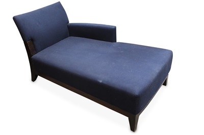 Lot 463 - A Ligne Roset day bed, upholstered in midnight...