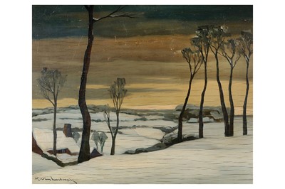 Lot 208 - KAREL VAN LERBERGHE (BELGIAN 1893-1953) Winter...