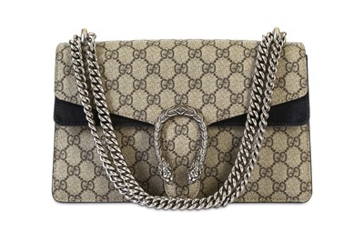Lot 62 - Gucci Dionysus Shoulder Bag, brown Supreme...
