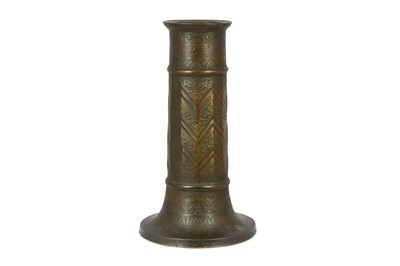 Lot 196 - A SAFAVID BRASS TORCH-STAND (MASH 'AL) WITH...