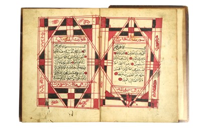 Lot 165a - AN EAST AFRICAN QUR'AN  East Africa, 19th...