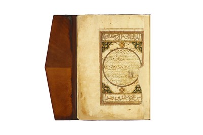 Lot 141 - JUZ' III FROM A QUR'AN Egypt, dated 1715...