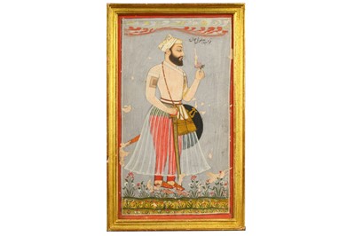 Lot 360 - A STANDING PORTRAIT OF NAWAB BAHLUL KHAN...