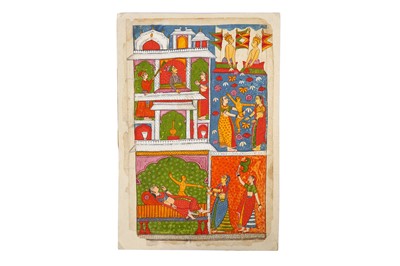 Lot 337 - THE BIRTH OF A JINA Gujarat, North Western...