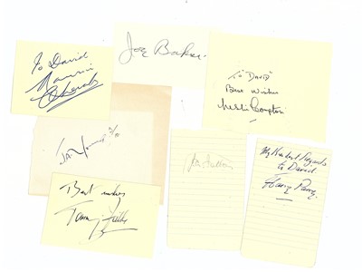Lot 66 - Autograph Collection.- Miscellaneous Small...