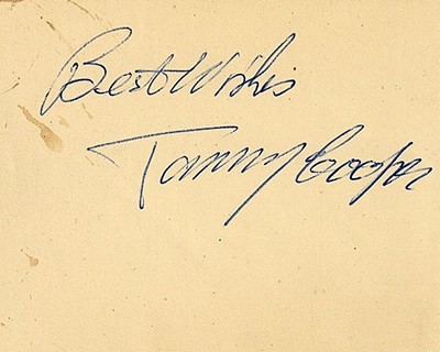 Lot 38 - Autograph Album.- Incl. Errol Flynn Note pad...
