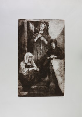 Lot 560 - Hebborn (Eric) Three Old Women, NUMBER 2 OF 50,...