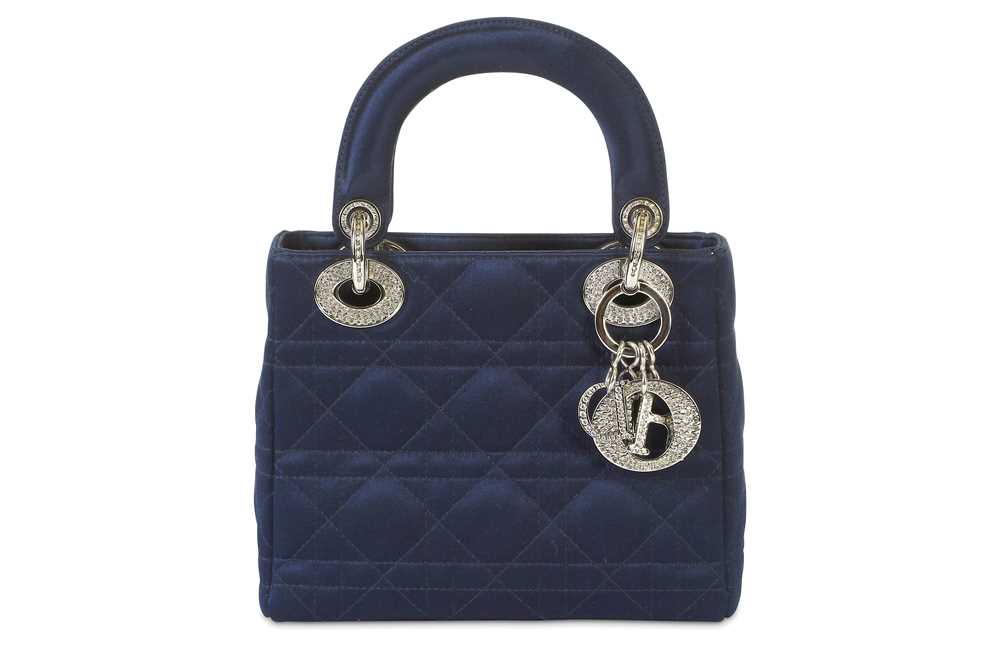 mini lady dior satin bag