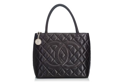 Lot 106 - Chanel Brown Medallion Tote, c. 2006-08,...