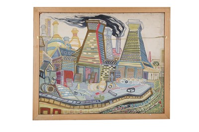 Lot 285 - BRITISH SCHOOL (LATE 20TH CENTURY) Cityscape...