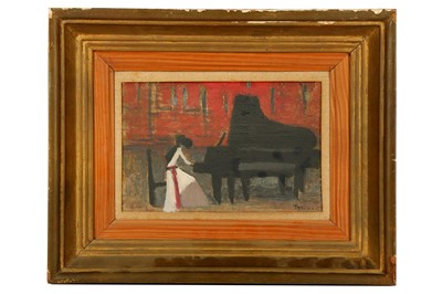 Lot 265 - MARTHE TERNAND (FRENCH b.1888) A piano player...