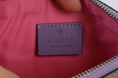 Lot 447 - Gucci GG Supreme Unicorn Pouch, multi colour...