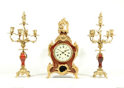 Lot 100 - A MID 19TH CENTURY FRENCH 'BOULLE STYLE'...