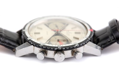 Lot 343 - BREITLING. A MEN'S STAINLESS STEEL MANUAL...