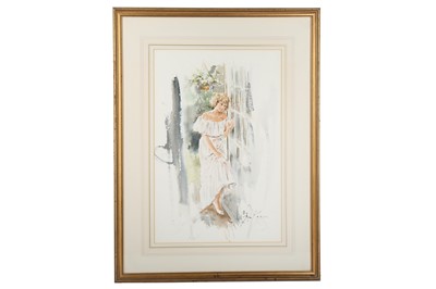 Lot 270 - GORDON KING (1939) Country girl, lady by a...