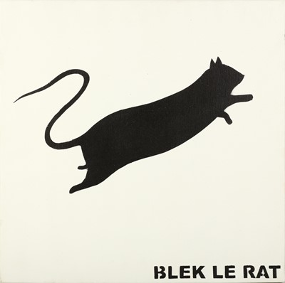 Lot 643 - Blek Le Rat (French b.1951) Black Rat 2006...