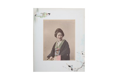 Lot 18 - A LACQUER PHOTOGRAPH ALBUM. Meiji period....