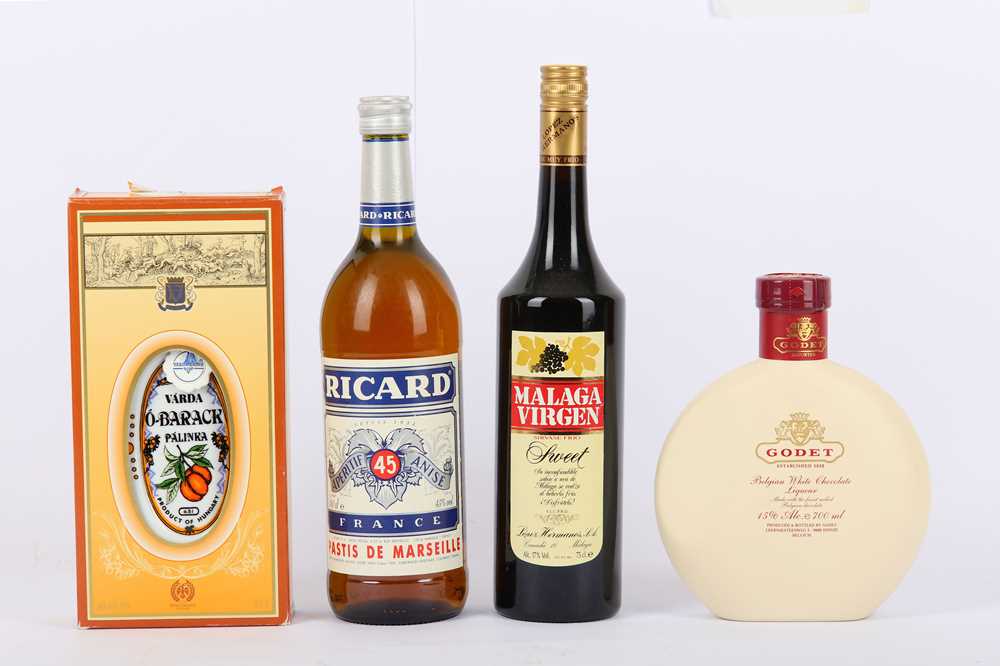 Lot 742 - A selection of Spirits ideal for cocktail...