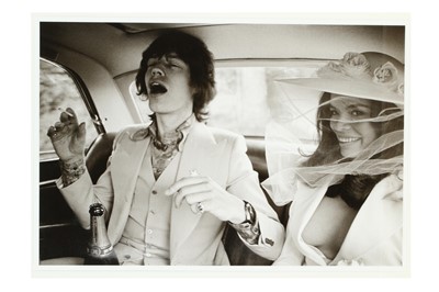 Lot 970 - Mick & Bianca Jagger on their Wedding Day 1971...