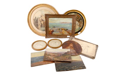 Lot 276 - ARTHUR DRUMMOND (1871- 1951) Phaleron Bay Oil...