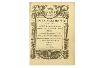 Lot 41 - Gallonio (Antonio) De sanctorum Martyrum...