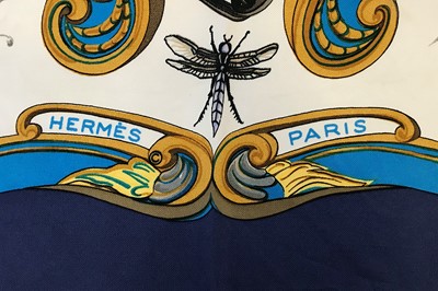 Lot 14 - Three Hermes Silk Scarves, to include an...