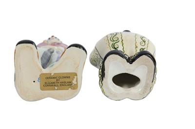 Lot 30 - Two 20th Century studio pottery clowns, one...