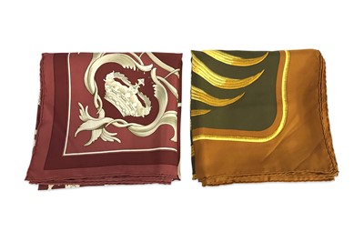 Lot 20 - Two Hermes Silk Scarves, to include a tiger...