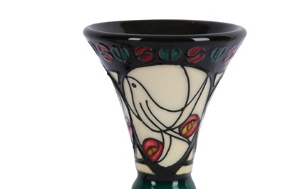 Lot 28 - Moorcroft Pottery - A large mallet form vase...