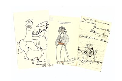 Lot 51 - Autograph Collection.- Artists A collection of...