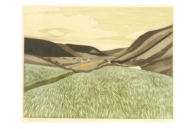 Lot 187A - JOHN BRUNSDON (BRITISH B.1933) Black mountains;...