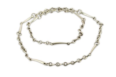 Lot 747 - Gucci Vintage Silver Necklace, 925 sterling...